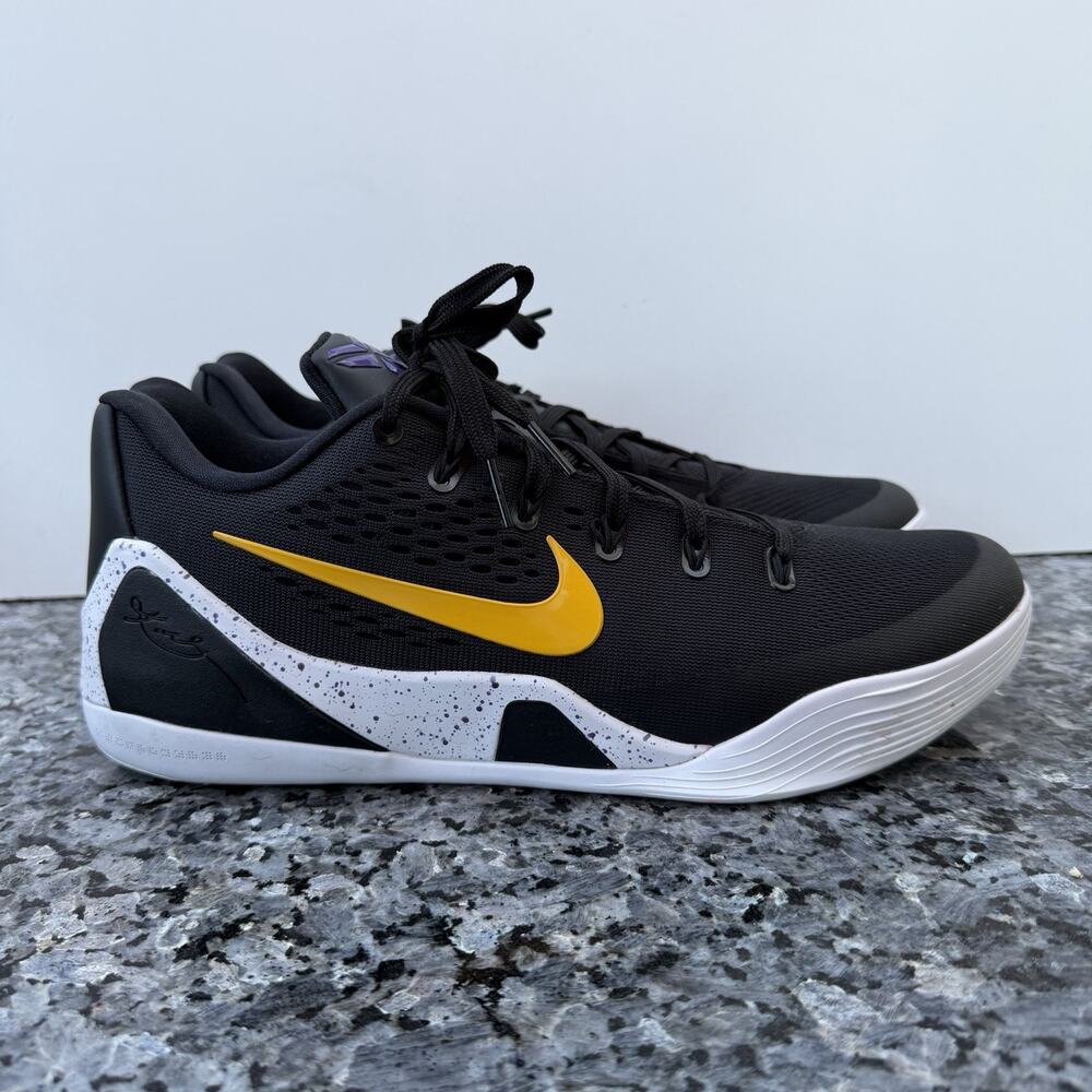 Nike Kobe 9 Elite LOW EM Protro Black/UNI Gold Men’s Size 11 IH1401-002